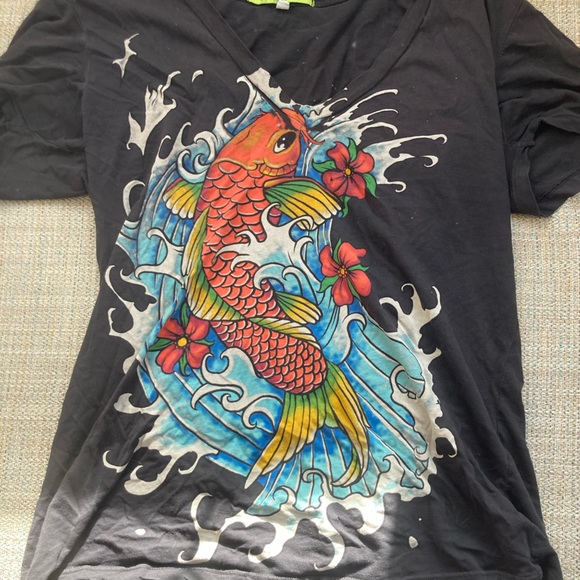 Print t-shirt fish - Picture 1 of 2